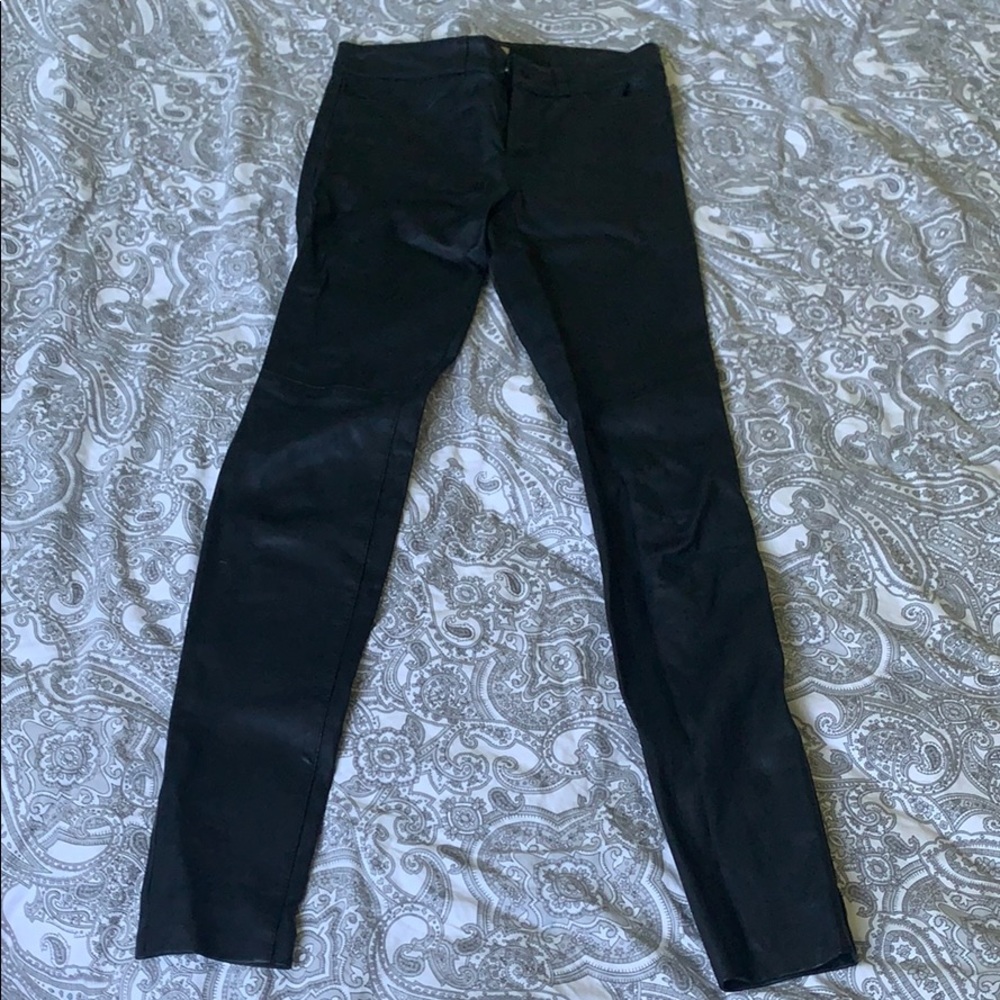 Leather pants